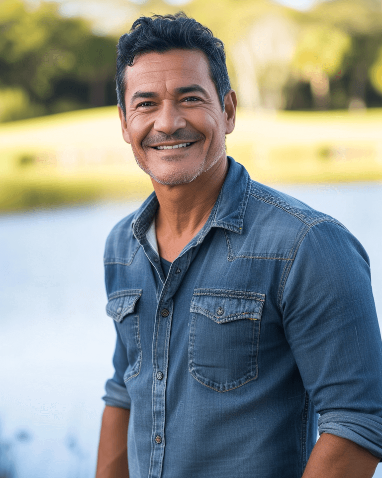Happy man on Clomiphene
