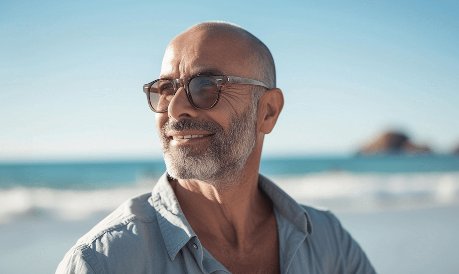 Healthy man on Testosterone Replacement Therapy