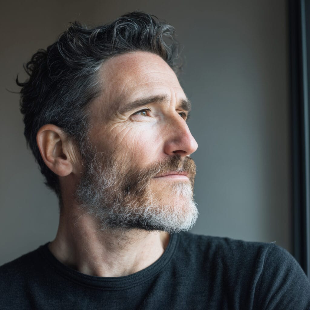 35 50 year old man looking slightly off camera soft natural d ebe104b0 b64b 4b88 bc87 3fe9d4bc4f4a 0