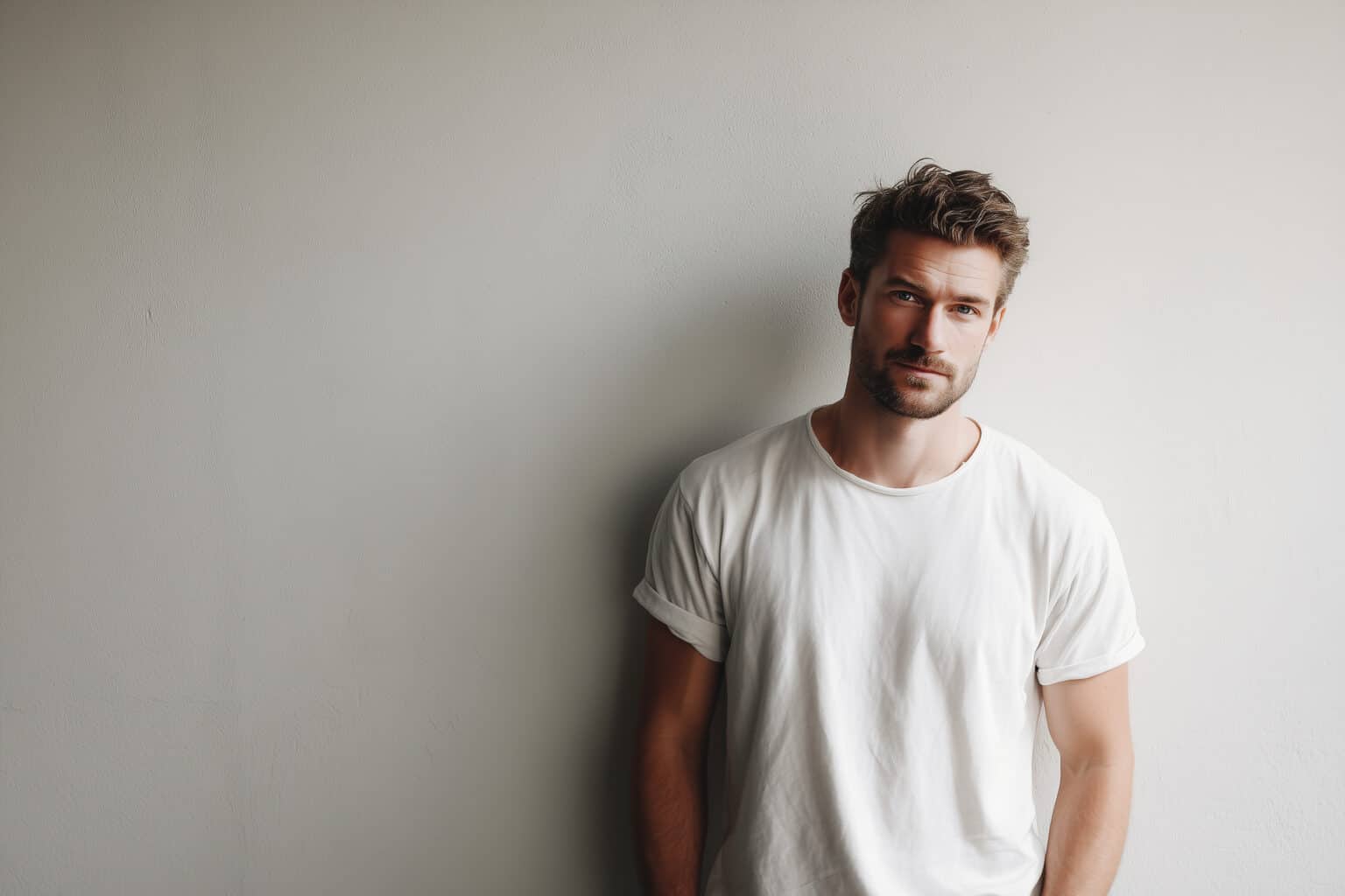 Confident man preserving fertility with enclomiphene online from TestDepot