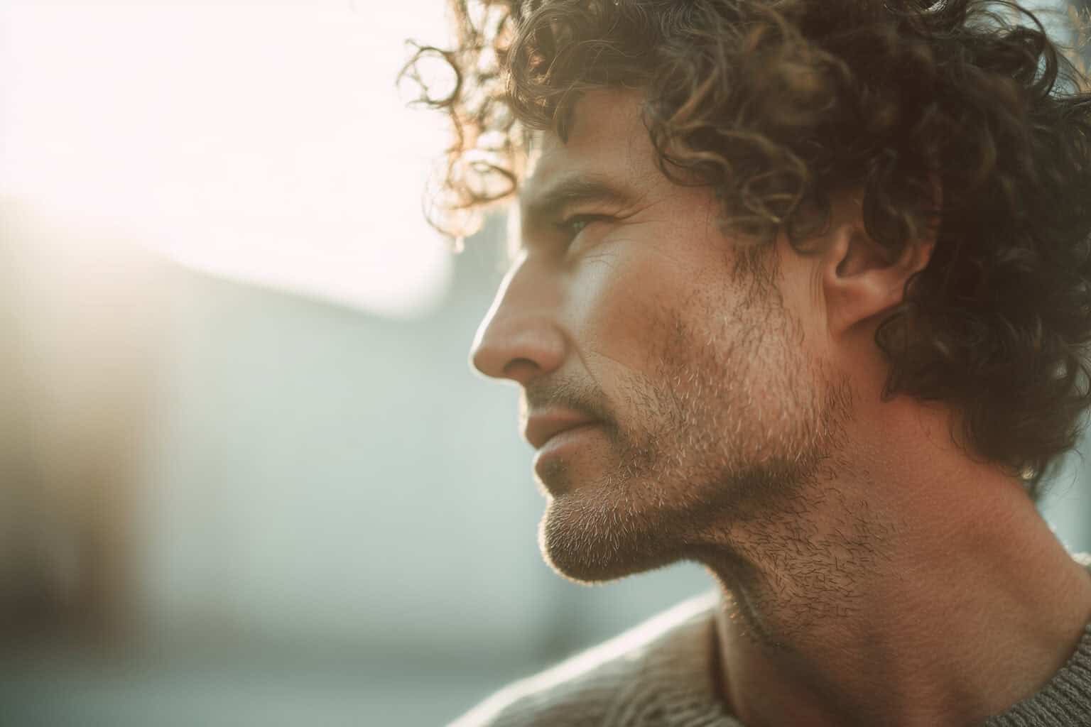 Confident man optimizing health with testosterone replacement therapy