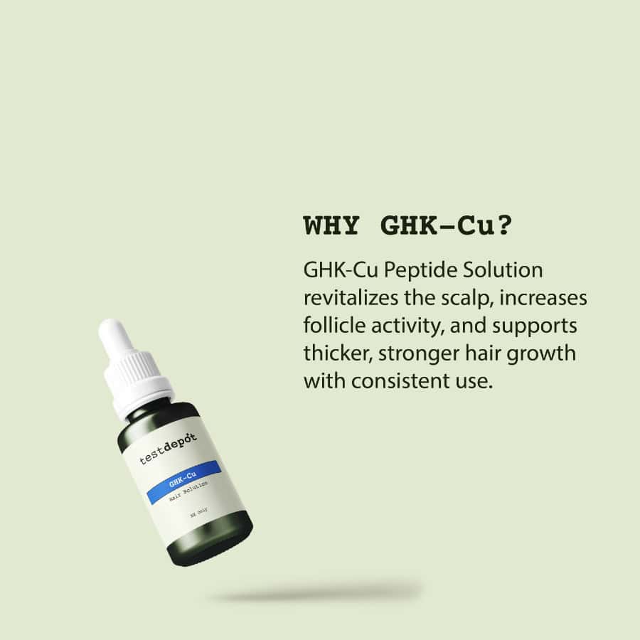 How GHK-Cu hair growth solution supports follicle health
