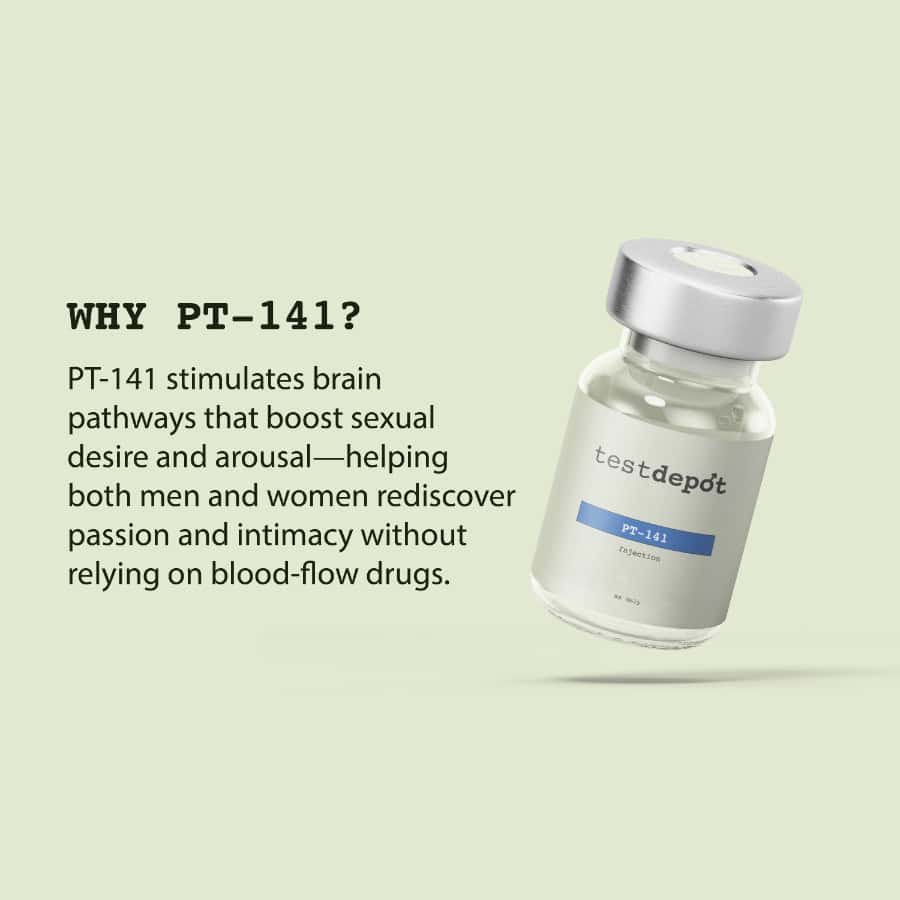 How PT-141 online prescriptions work at TestDepot