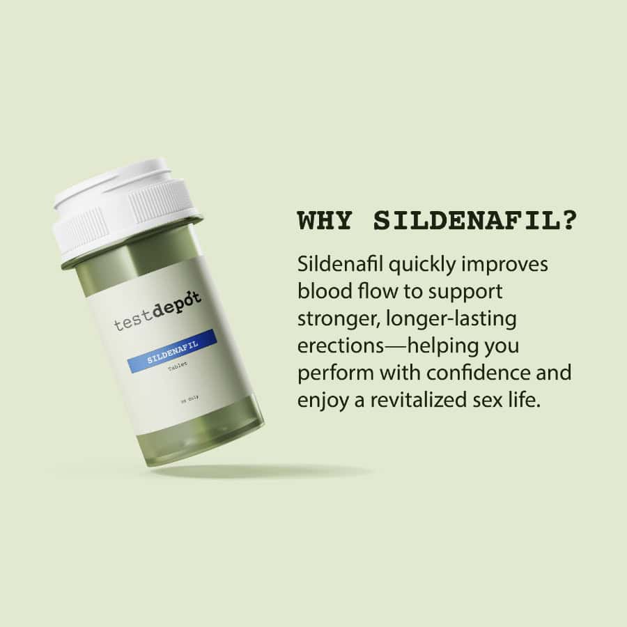 How sildenafil online prescriptions work at TestDepot