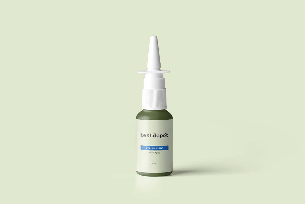 VIP peptide nasal spray vial from TestDepot