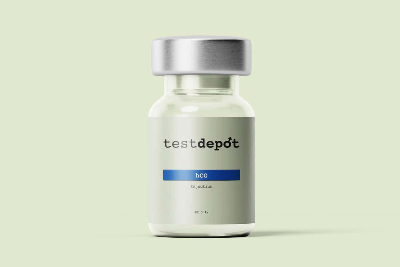 hCG for men injection vial from TestDepot